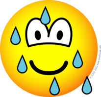 happy face sweating from iconshutdotcom free clipart