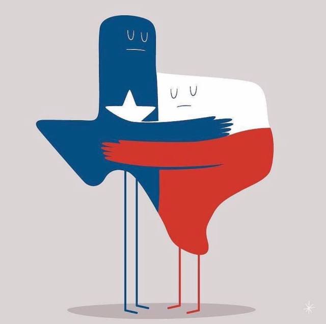 texas flag cartoon from wayne dupree show facebook page